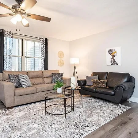 Atl Downtown Private Balcony 24H Concierge Pt6F Villa